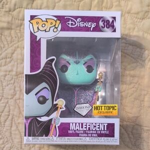 Funko Pop! Maleficent Glitter Figure - Turquoise & Purple